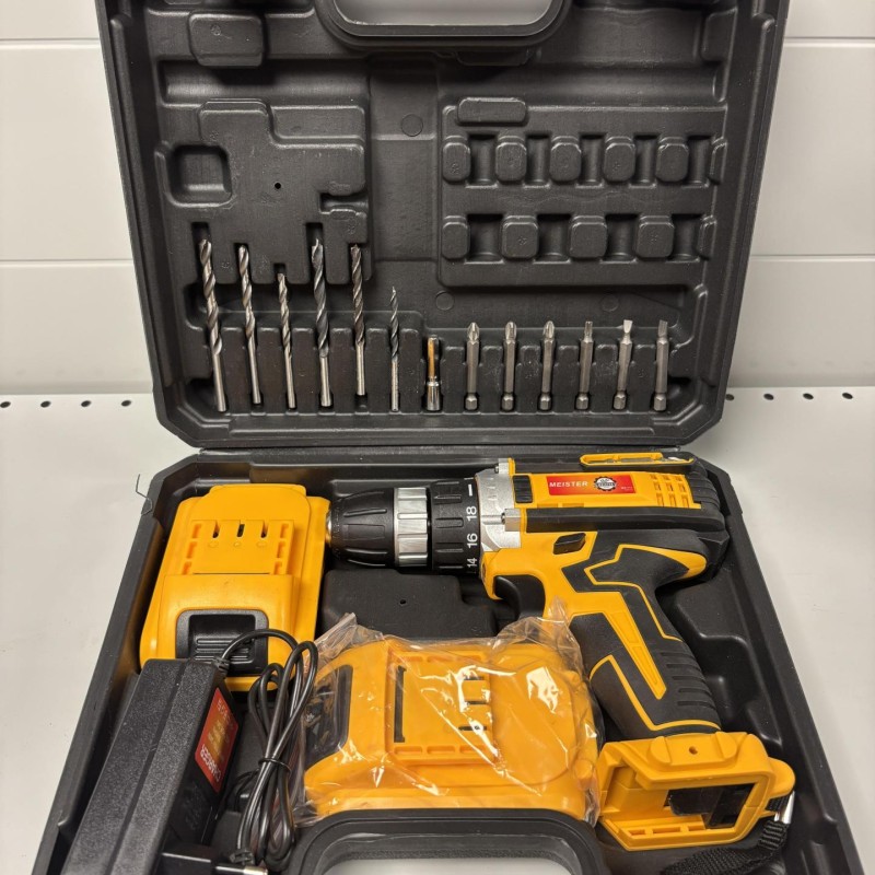 Akumuliatorinis suktuvas–gręžtuvas MEISTER MS-711 (24V)