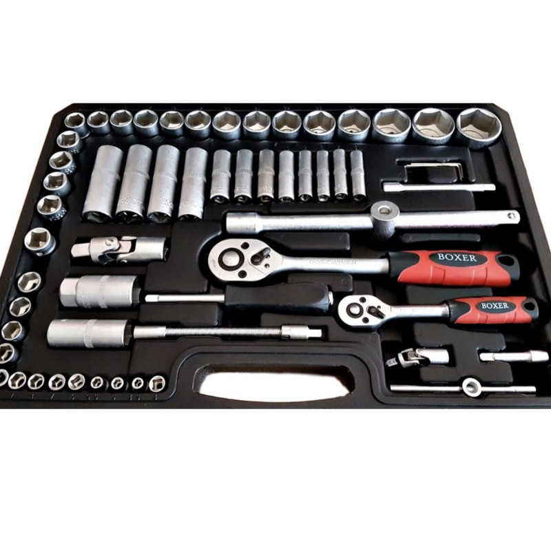 BOXER BX-012S Įrankių rinkinys 110 dalių