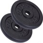 Ketaus svorių diskai 2x5 kg 
