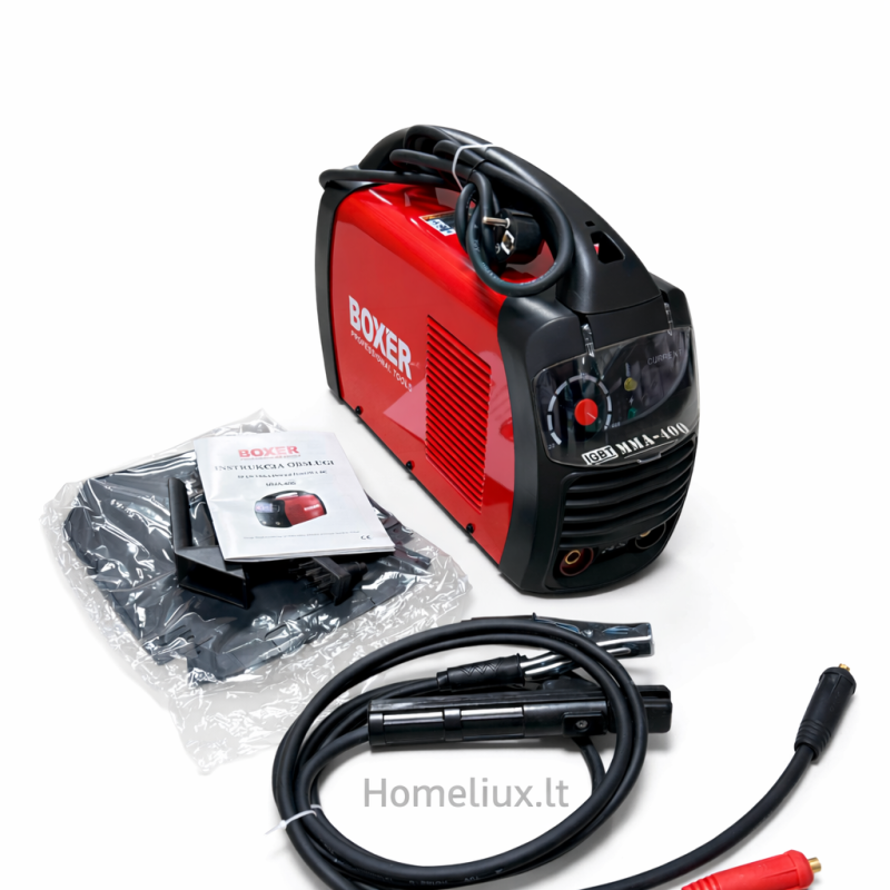 BOXER MMA-400 inverterinis suvirinimo aparatas (IGBT)