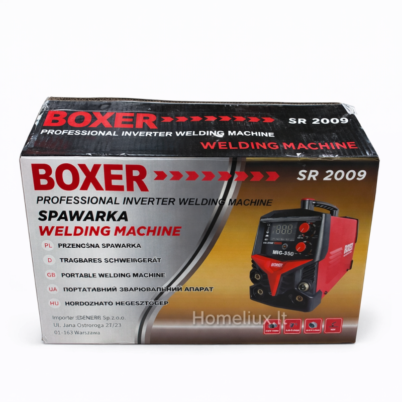 BOXER SR 2009 inverterinis suvirinimo aparatas