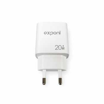 Greitas 20W įkroviklis Exponi su USB-C ir USB-A (EP-NC96D)