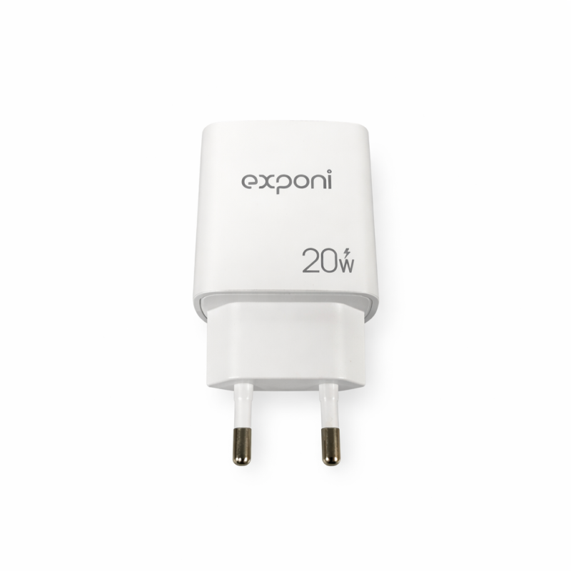 Greitas 20W įkroviklis Exponi su USB-C ir USB-A (EP-NC96D)