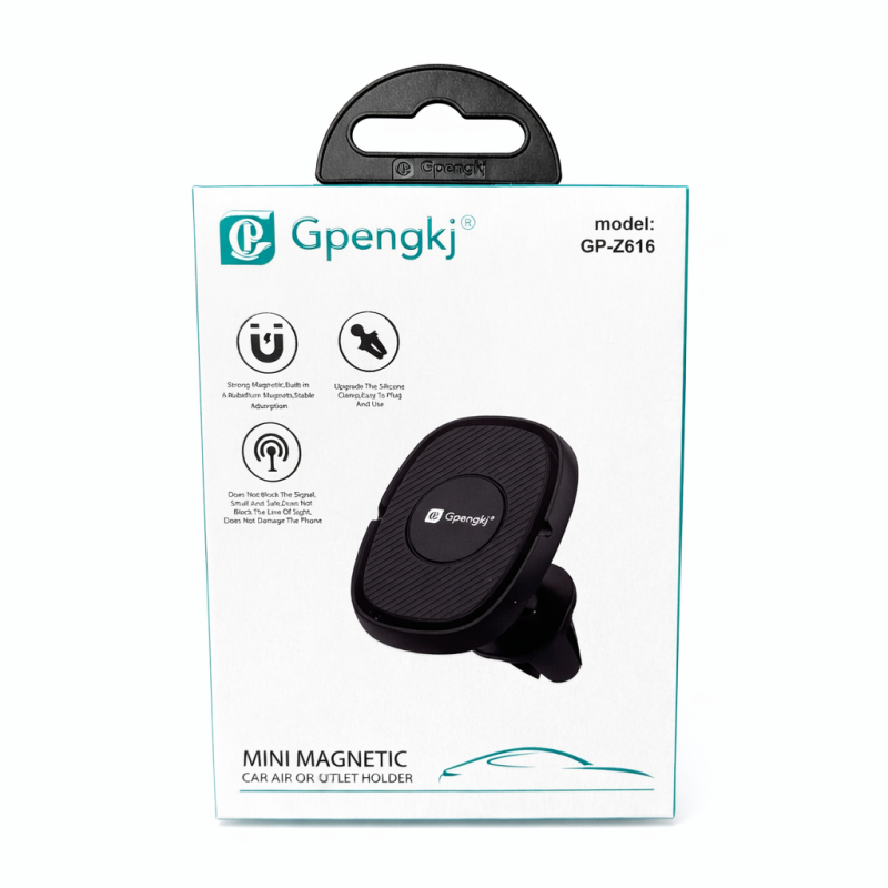 Telefono laikiklis automobiliui Gpengkj GP-Z616, magnetinis Telefono laikiklis automobiliui Gpengkj GP-Z616, magnetinis