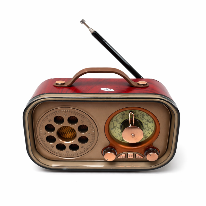 Radijo imtuvas su Bluetooth, USB, AUX, SD, LED pašvietimu, Meier MD-1315BT