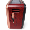 Nešiojamas radijo imtuvas su „Bluetooth“, saulės baterija ir LED žibintu COLON RX-BT3600S