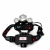 Galvos žibintas LED 1xT6 + 2xLED „High Power Headlamp“ su trimis šviesos režimais