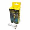 Galvos žibintas COBA CB-689-2, įkraunamas per USB, su COB ir XPE LED, 7 švytėjimo režimai, jutiklinis valdymas