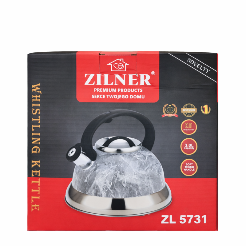 Švilpiantis virdulys Zilner 3l