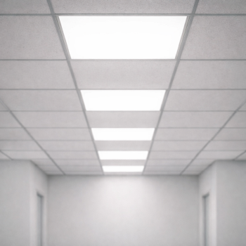 LED šviestuvas panelė 62x62 cm, kvadratinė, balto rėmo, 8 mm storio