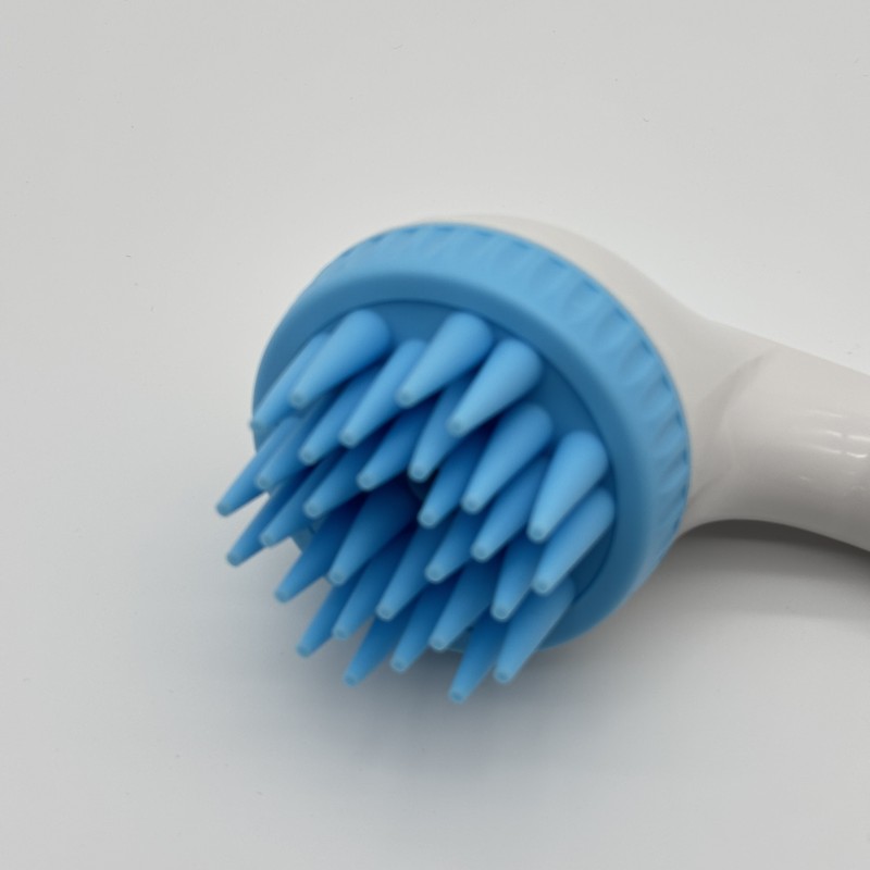 Gyvūnų šukavimo ir plovimo šepetys su skysčio dozatoriumi, silikoniniai šereliai, GOOD LIFE