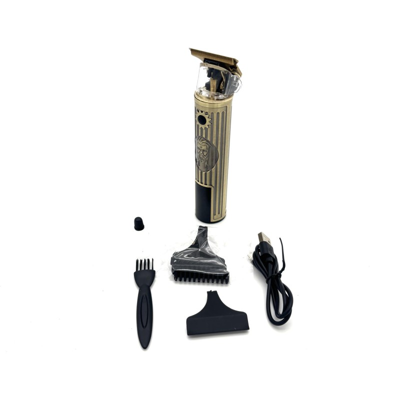 Plaukų kirpimo trimeris su metaliniu peiliuku, įkraunamas per USB, YACHEN YC-066 Plaukų kirpimo trimeris su metaliniu peiliuku, įkraunamas per USB, YACHEN YC-066