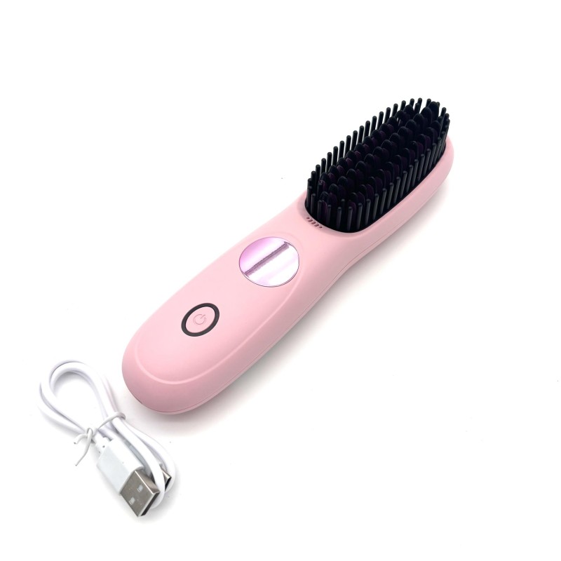 Plaukų tiesinimo šukos belaidės ZS-002, 35 W, DC 7,4 V, USB įkrovimas