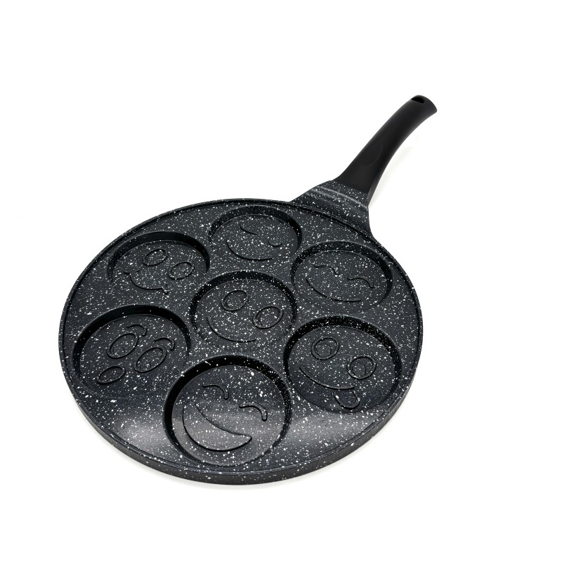 Keptuvė blynams su 7 formomis, 26 cm, modelis EH-6044 Keptuvė blynams su 7 formomis, 26 cm, modelis EH-6044