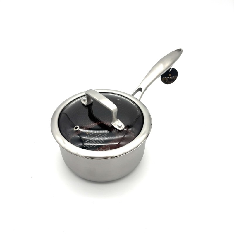 Puodas prikaistukas su dangčiu 1.5 l nerūdijančio plieno Edenberg EB-17004 16×8.5 cm