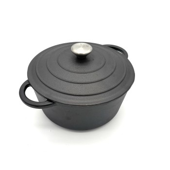 Puodas ketaus su dangčiu 33 cm 6.4 l Krisberg