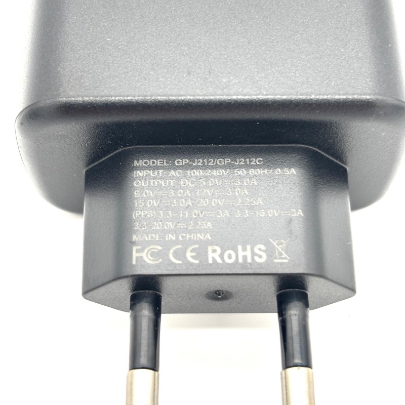Įkroviklis 45W Gpengkj GP-J212 PD su USB-C jungtimi, skirtas telefono ir nešiojamo kompiuterio įkrovimui