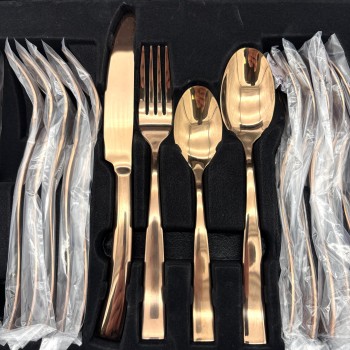 Stalo įrankių rinkinys 24 dalių Kitchen Pro+ PRO-2402, nerūdijantis plienas, 6 asmenims