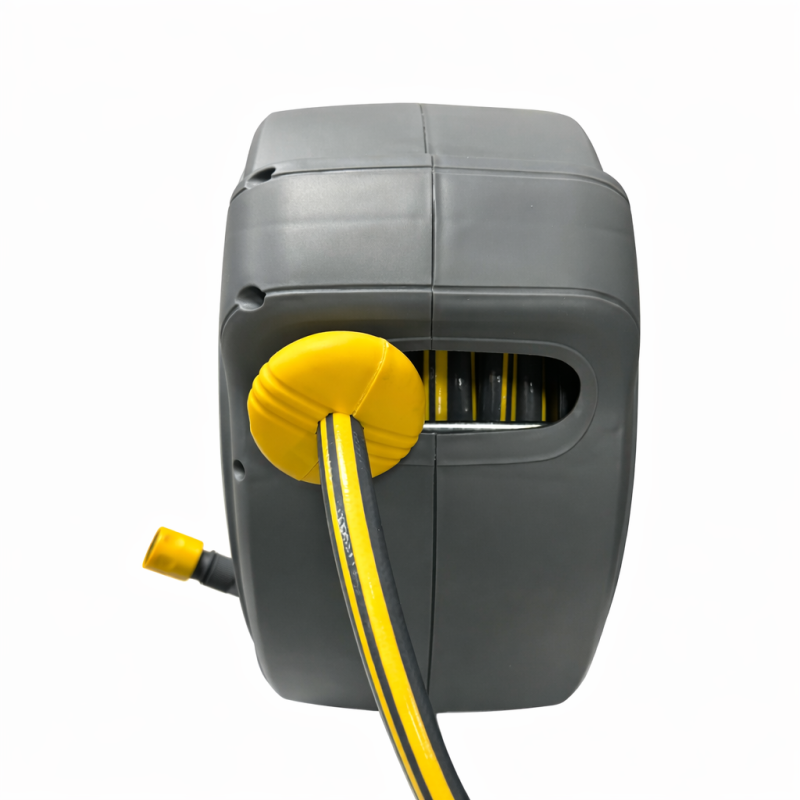 Automatinė vandens žarnos ritė su PVC žarna 20 m, sieninė, Boxer BX-2052