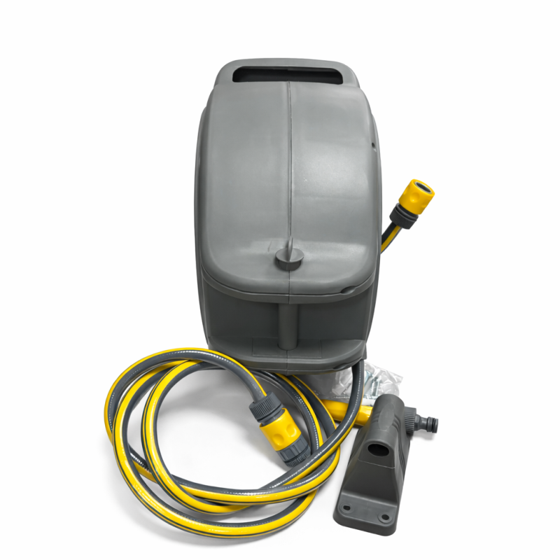 Automatinė vandens žarnos ritė su PVC žarna 20 m, sieninė, Boxer BX-2052
