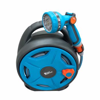 Laistymo žarnos ritė su purškimo pistoletu 20 m PVC