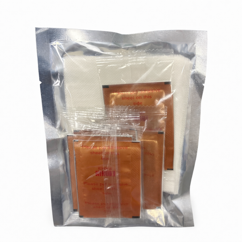 Pėdų detoksikacijos pleistrai „Kiyome Kinoki Cleansing Detox Foot Pads“ – šildantys pėdų pleistrai kraujotakai ir metabolizmui gerinti, iki 8 val. šildymas, 10 vnt.