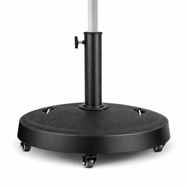 Skėčio pagrindas su ratukais 23 kg, 38–48 mm Skėčio pagrindas su ratukais 23 kg, 38–48 mm