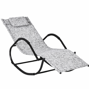 Lauko gultas supamas su metaliniu rėmu ir pagalvėle, ilgis 160 cm, plotis 61 cm