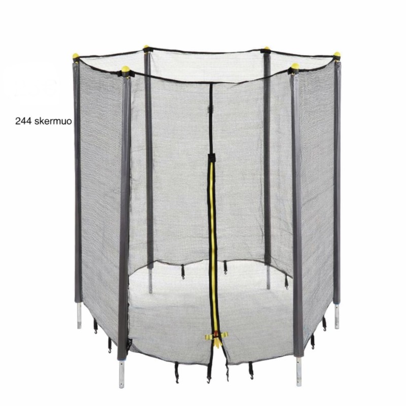 Batuto apsauginis tinklas 244 cm su įėjimu