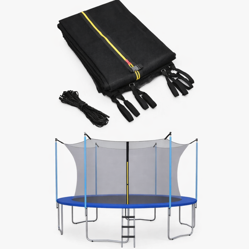 Batuto apsauginis tinklas 427 cm su užsegamu įėjimu