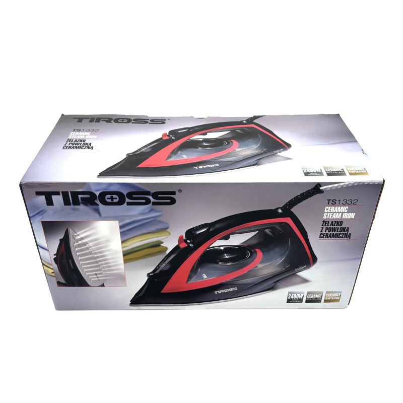 Lygintuvas TIROSS TS1332 garinis su keramine pado danga 2400W