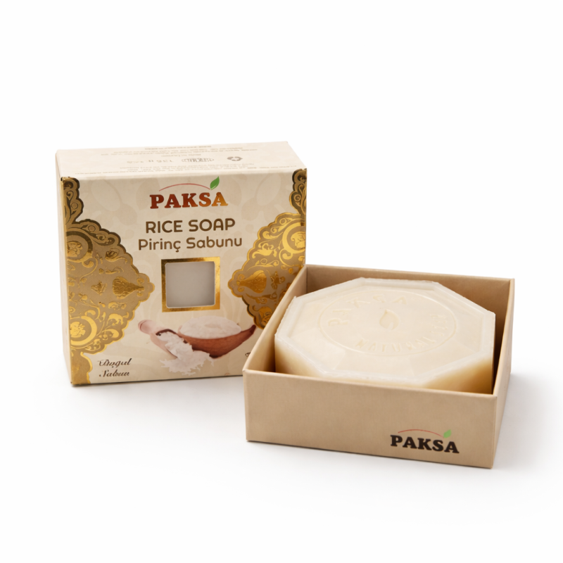 Muilas su ryžiais PAKSA Rice Soap natūralus odos priežiūrai