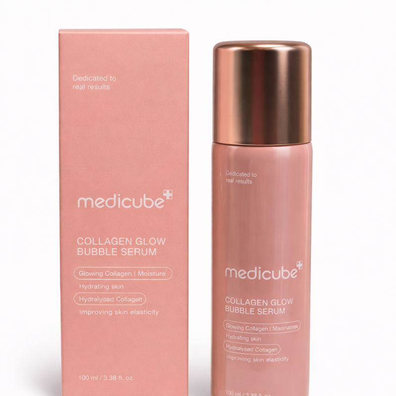 Veido serumas su kolagenu 100 ml Medicube Collagen Glow Bubble Serum Veido serumas su kolagenu 100 ml Medicube Collagen Glow Bubble Serum