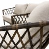 Lauko baldų komplektas sofa ir 2 krėslai su pagalvėlėmis, rataninis, aliuminio rėmas, terasai sodui Lauko baldų komplektas sofa ir 2 krėslai su pagalvėlėmis, rataninis, aliuminio rėmas, terasai sodui