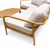 Lauko baldų komplektas sofa, 2 krėslai ir stalas su pagalvėlėmis, dažytas aliuminio rėmas, terasai sodui Lauko baldų komplektas sofa, 2 krėslai ir stalas su pagalvėlėmis, dažytas aliuminio rėmas, terasai sodui