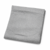 Langų valymo mikropluošto servetėlė, pilka, daugkartinė, be dryžių