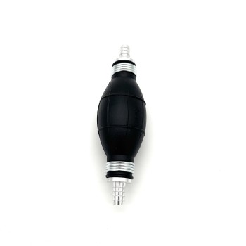 Kuro pompa su rankine pompele 10 mm žarnai su metaliniais antgaliais