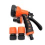 Sodo purškimo pistoletas 7 funkcijų su jungtimis ir adapteriais 1/2"–3/4