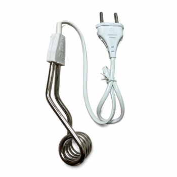 Elektrinis vandens šildytuvas spiralinis 0.5 kW 220V su laidu 47 cm, dydis 14x3 cm