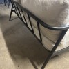 Lauko baldų komplektas su aliuminio rėmu, sofa ir 2 kėdėmis, minkštos pagalvės, modernus dizainas Lauko baldų komplektas su aliuminio rėmu, sofa ir 2 kėdėmis, minkštos pagalvės, modernus dizainas