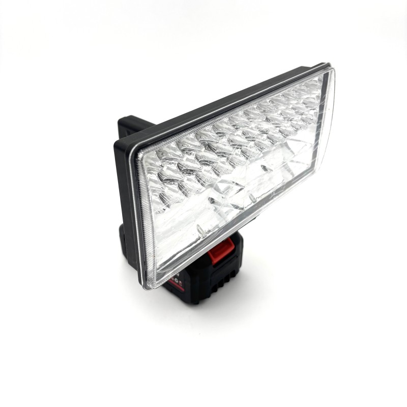 LED darbo prožektorius 42W su ličio baterija, nešiojamas šviestuvas su rankena ir USB įkrovimu