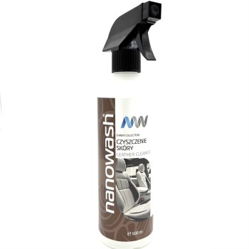 Odos valiklis NanoWash Leather Cleaner 500 ml su purkštuvu