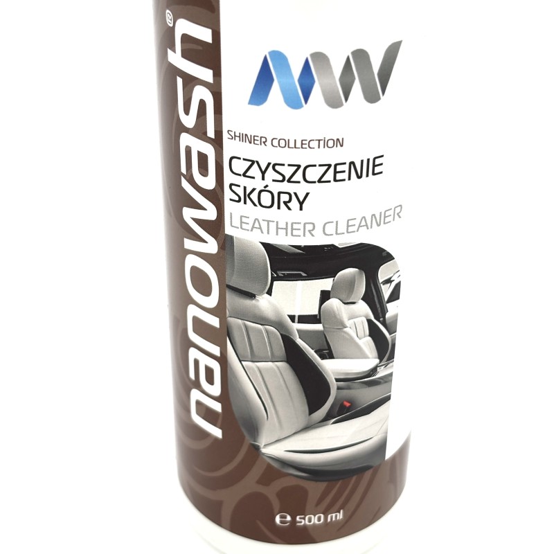Odos valiklis NanoWash Leather Cleaner 500 ml su purkštuvu