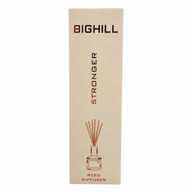 Namų kvapas su lazdelėmis Bighill Stronger, 120 ml Namų kvapas su lazdelėmis Bighill Stronger, 120 ml