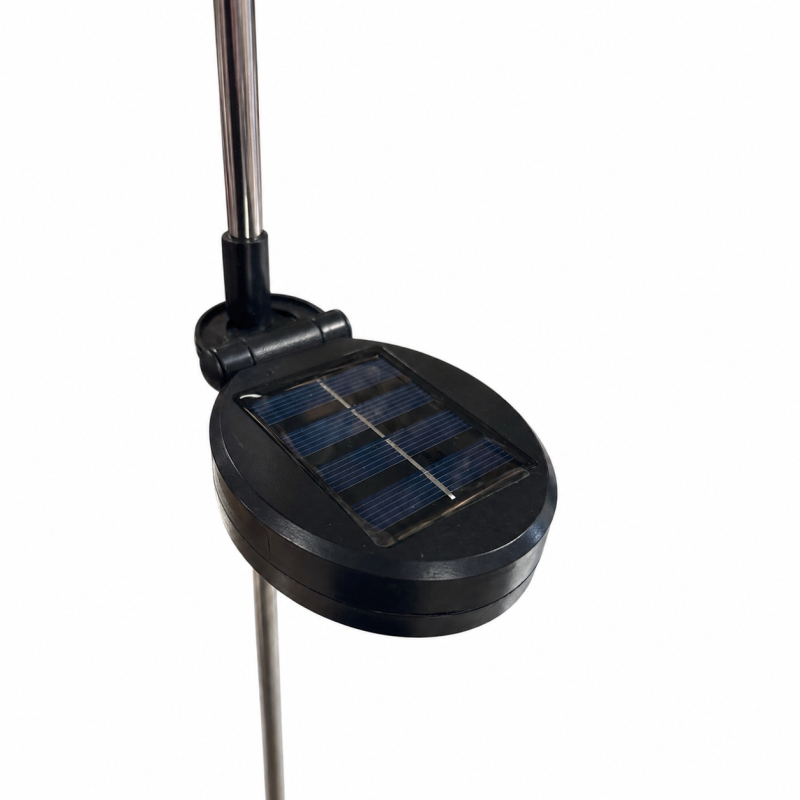 Sodo LED šviestuvai su saulės baterija, 200 LED, 2 vnt., IP65 Sodo LED šviestuvai su saulės baterija, 200 LED, 2 vnt., IP65