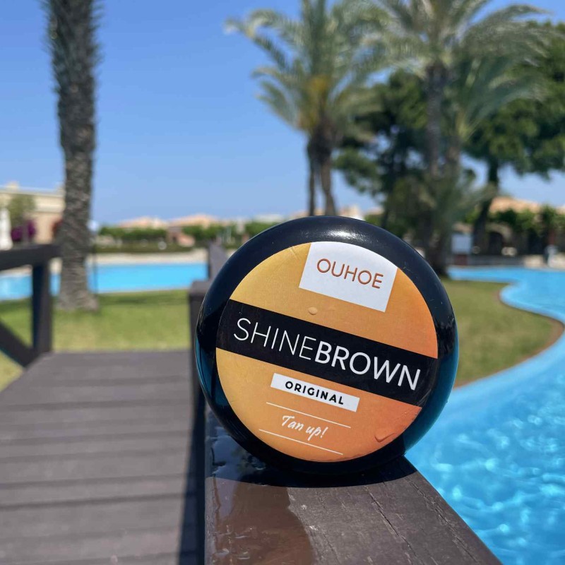 Įdegio kremas kūnui EliteQueen Professional ShineBrown Original 100 g