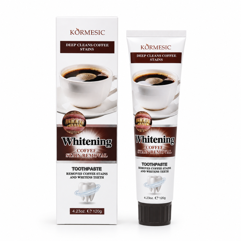 Balinamoji dantų pasta nuo kavos dėmių Kormesic Coffee Stain Removal, 120 g
