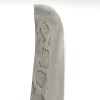 Virtuvinis peilis su medine rankena, 26 cm ilgio, apie 14 x 3 cm ašmenys