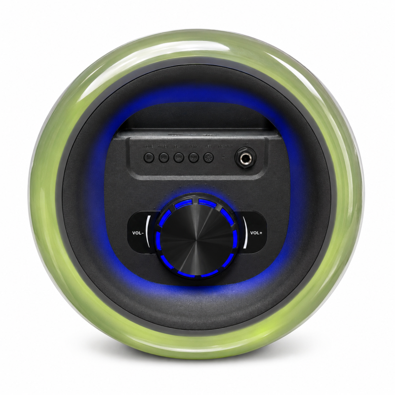Karaoke kolonėlė MS-2056BT-W su belaidžiu mikrofonu, RGB apšvietimu, FM radiju, USB ir Type-C jungtimi Karaoke kolonėlė MS-2056BT-W su belaidžiu mikrofonu, RGB apšvietimu, FM radiju, USB ir Type-C jungtimi