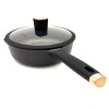 Keptuvė su dangčiu 28 x 8,5 cm KönigHOFFER Black Rose, indukcijai, non-stick danga